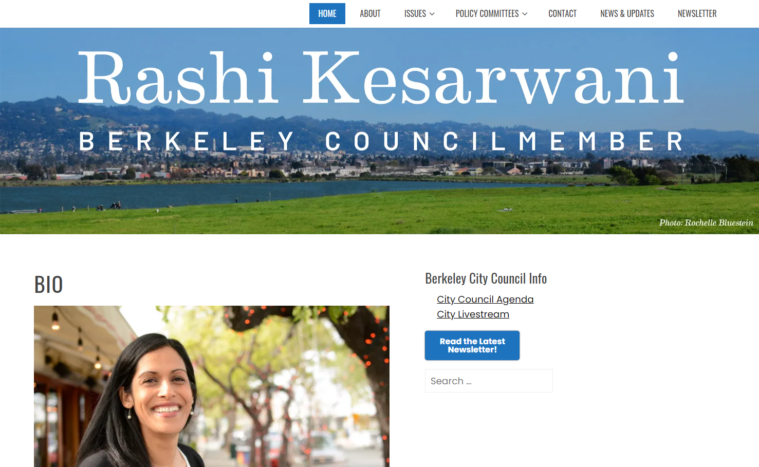 Screenshot of rashikesarwani.com